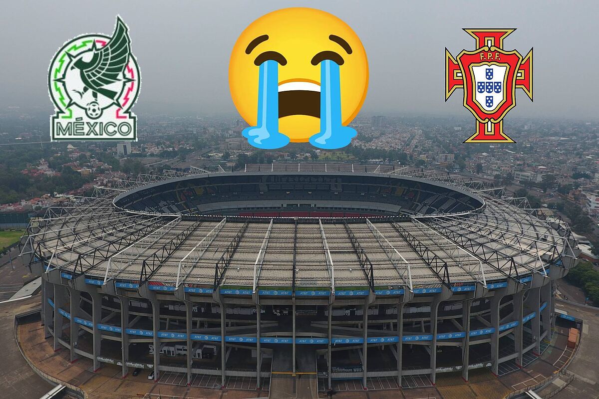 La gran expectativa fallida: Solo un cuarto de las entradas para el partido México-Portugal llegaron al público
