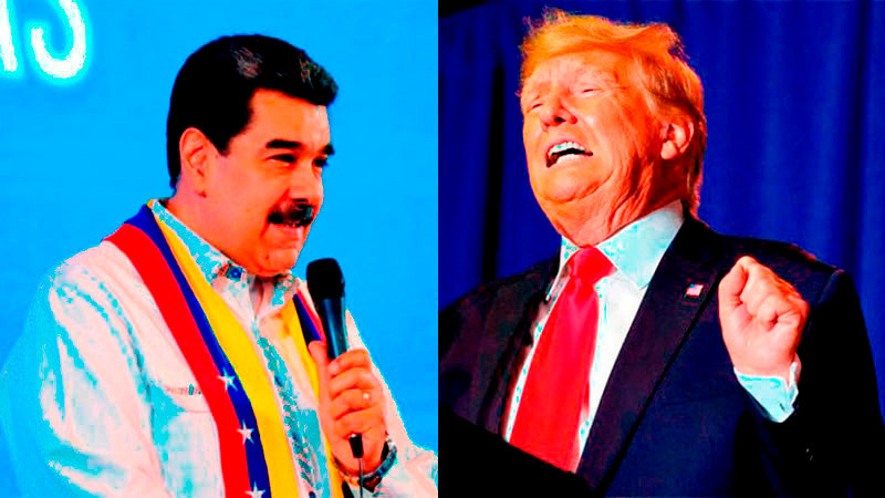 El líder estadounidense Donald Trump arroja lazos con la violencia en su crítica al mandatario venezolano Nicolás Maduro.