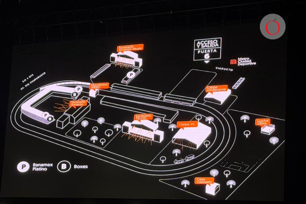 Vive Latino 2026: Un Nuevo Rumbo para la Fiesta, con un Mapa Reimaginado que Revoluciona la Experiencia de los Asistentes.