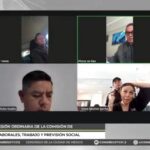 Legisladores en sesión virtual: entre autos en movimiento y arreglos personales